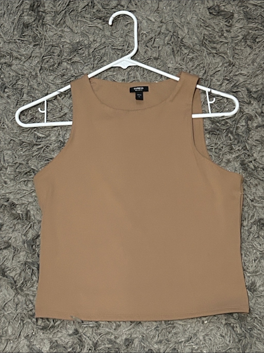Express Women's Camel Tank Top